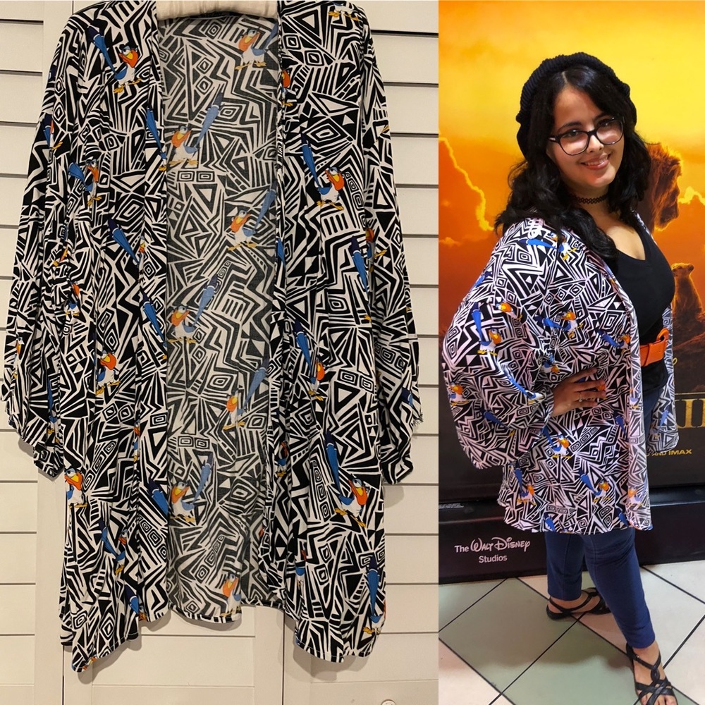 Oh My Disney The Lion King Zazu Swim Coverup Kimono
